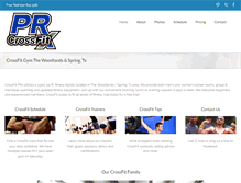 Tablet Screenshot of crossfitprx.com